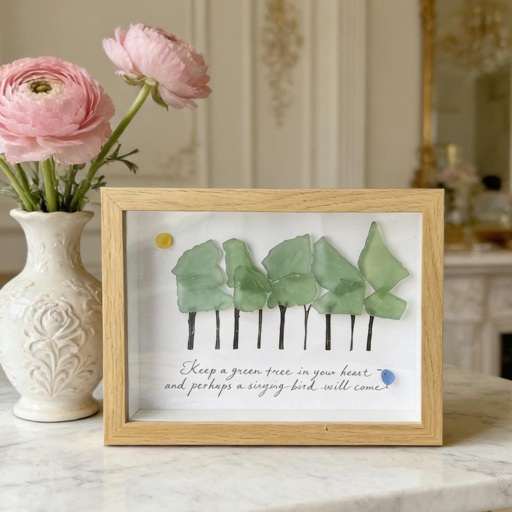 Bamboo Photo Frame - Bingkai Foto Meja Bingkai Foto Buatan