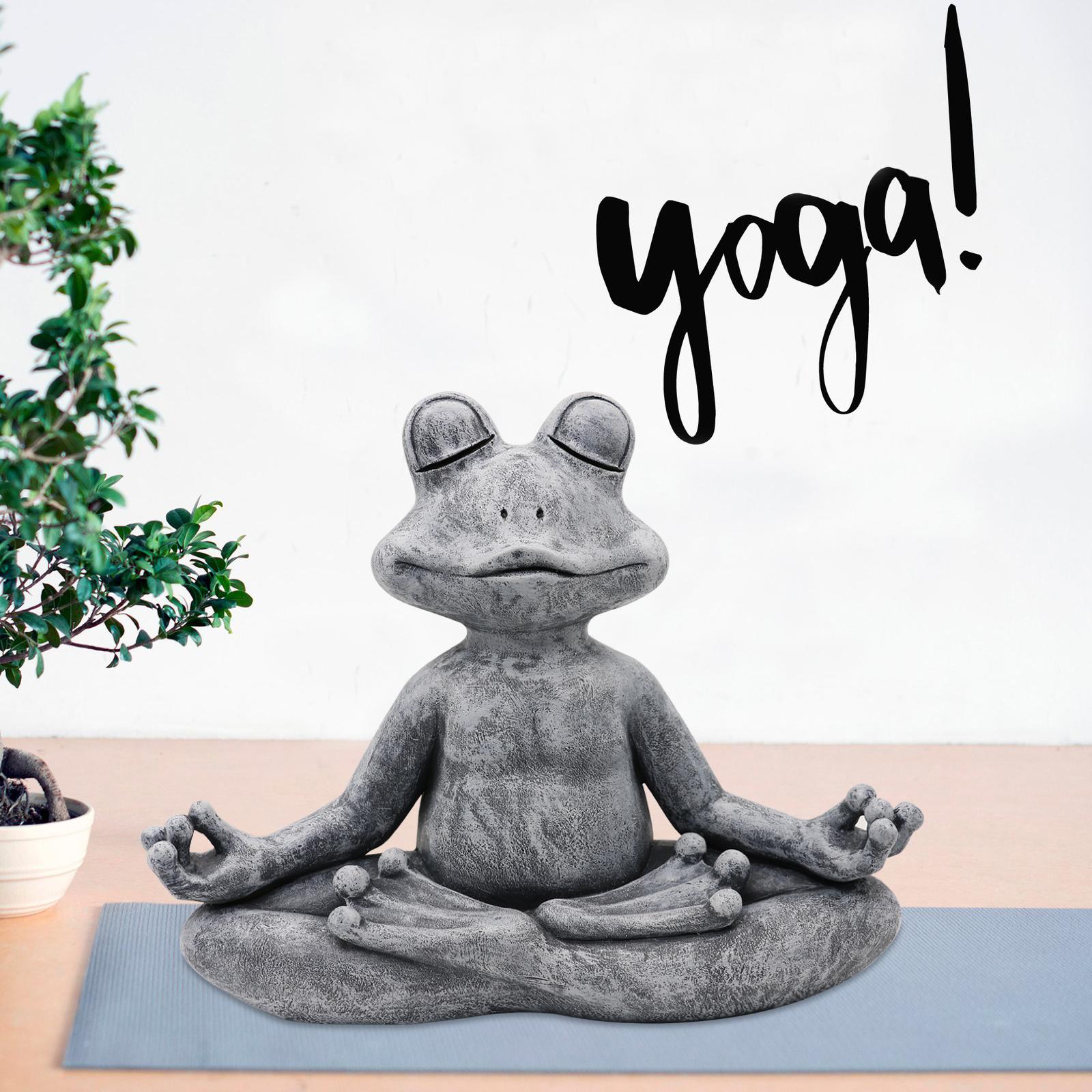 Home Decor Za - Patung kecil katak 2023 Resin Zen