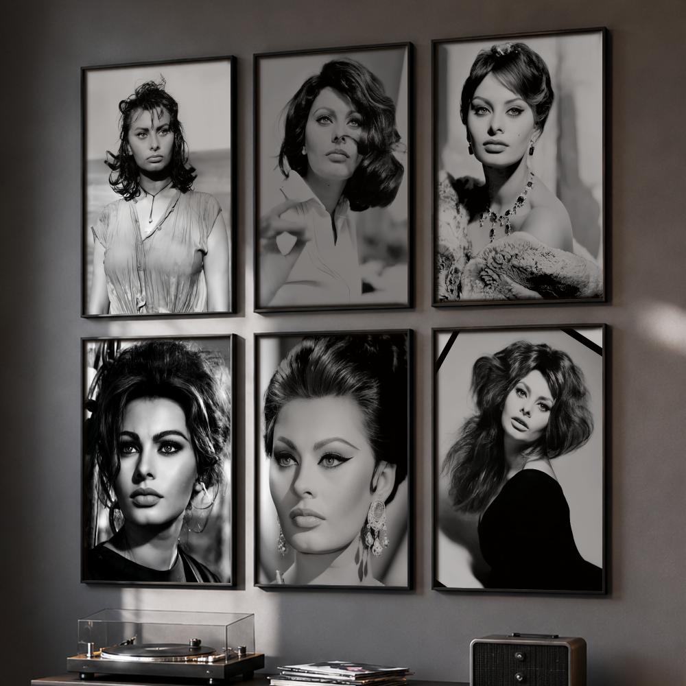 Home Decor Magazine - Poster Majalah Fashion S_Sophia Loren HD