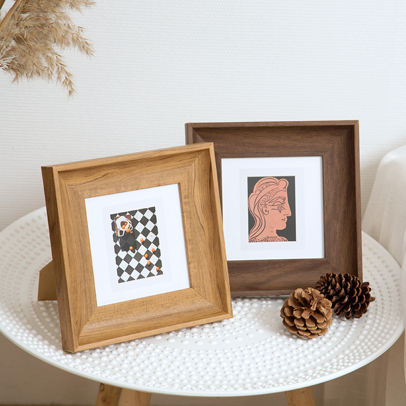 Bamboo Photo Frame - Bingkai Foto Persegi Minimalis Bingkai Album