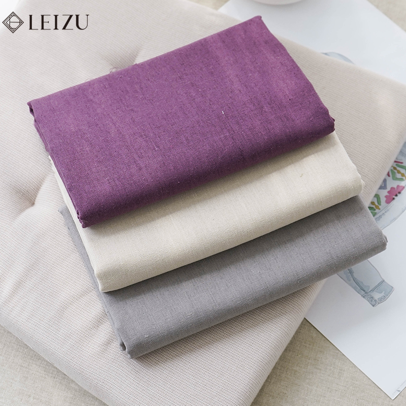 Linen Table Runner - Kain katun Linen warna polos 0.5/1/2