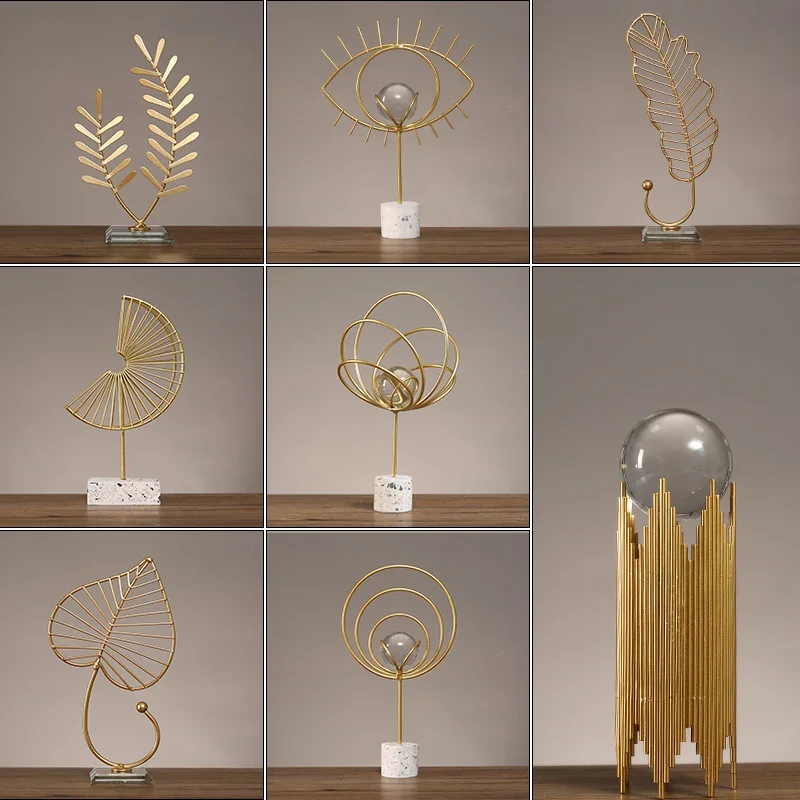 Home Decor Za - Perhiasan logam ringan mewah, ruang tamu