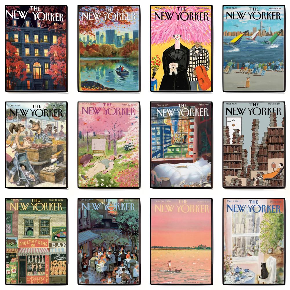 Home Decor Magazine - Poster Majalah New Y-Yorker Stiker Seni