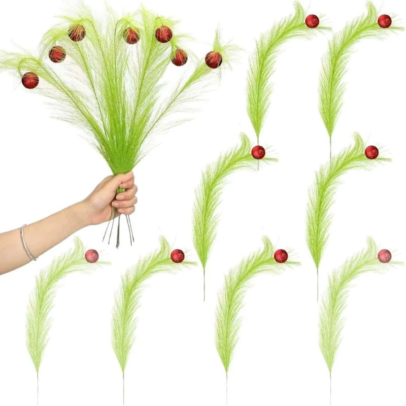 Dekorasi Elf Cabang Hijau Berp - Pampas Grass Decor ulasan dan harga