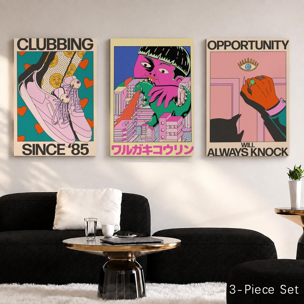 Lukisan Dinding Berbingkai Gay - Home Decor Y2K ulasan dan harga