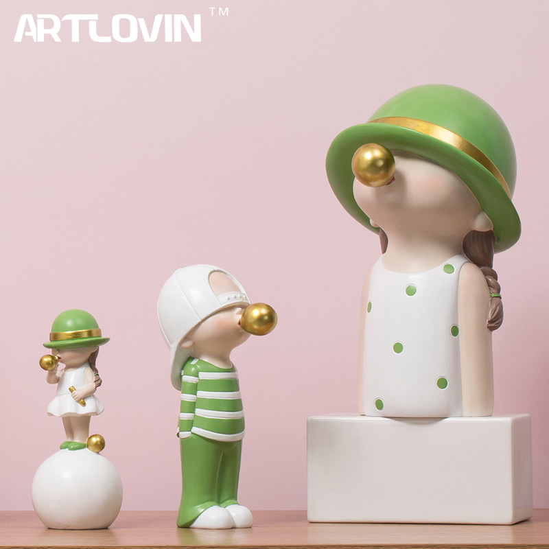 ARTLOVIN Nordic Gaya Karakter  - Home Decor Y2K ulasan dan harga