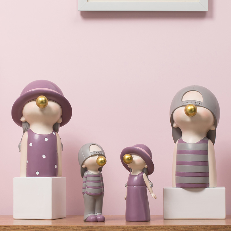 ARTLOVIN Nordic Gaya Karakter  - Home Decor Y2K ulasan dan harga