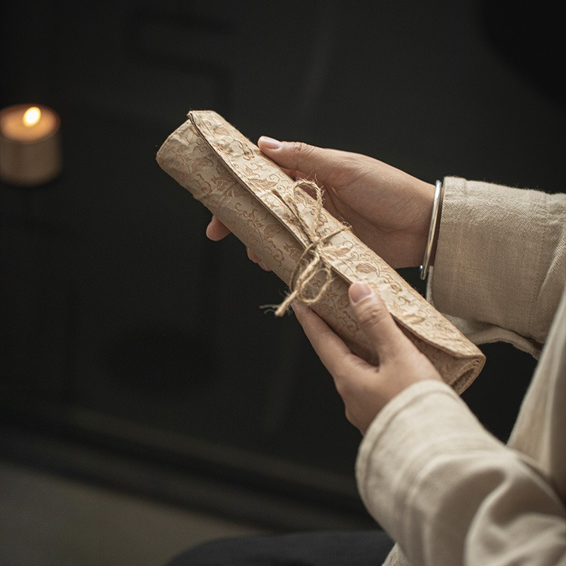 Taplak Meja Brokat Zen Gaya Ci - Linen Table Runner ulasan dan harga