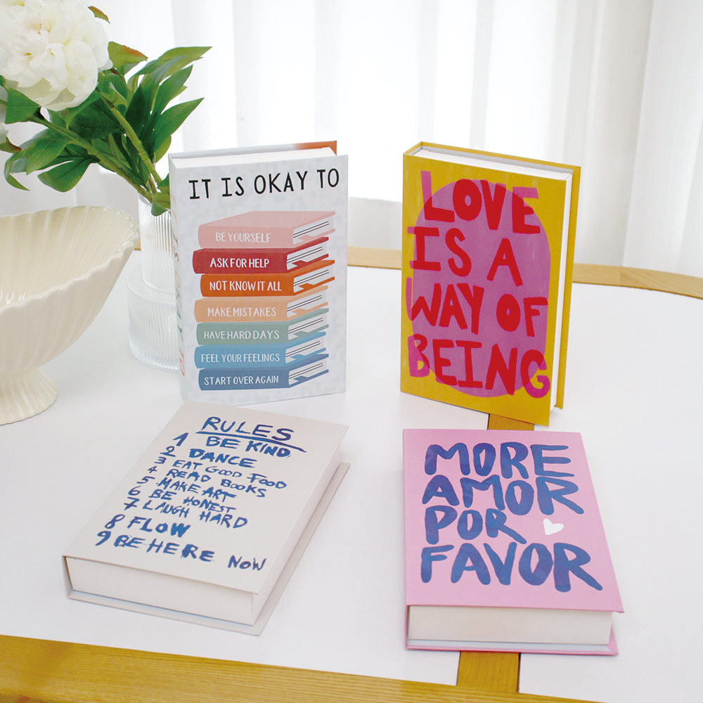 Kotak Buku Palsu Dekorasi Mewa - Home Decor Za ulasan dan harga