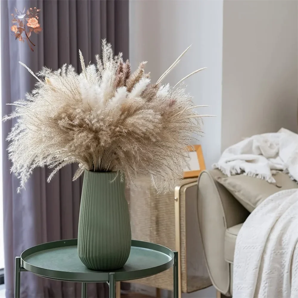 88pcs Rumput Pampas Kering Ala - Pampas Grass Decor ulasan dan harga