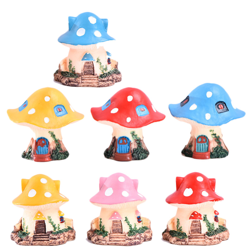 1 PC Kawaii Taman Mini Jamur R - Home Decor Za ulasan dan harga
