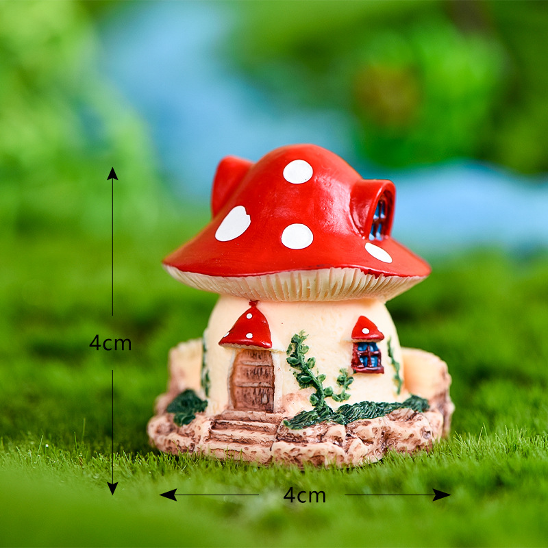 1 PC Kawaii Taman Mini Jamur R - Home Decor Za ulasan dan harga