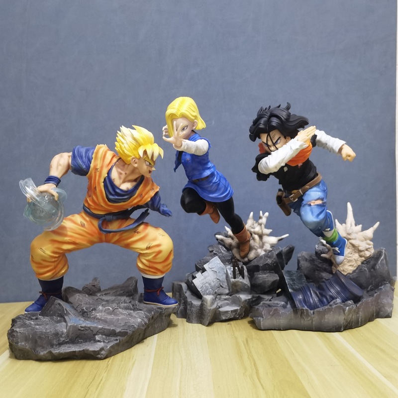 Figur Dragon Ball Super Saiyan - Home Decor Theme ulasan dan harga