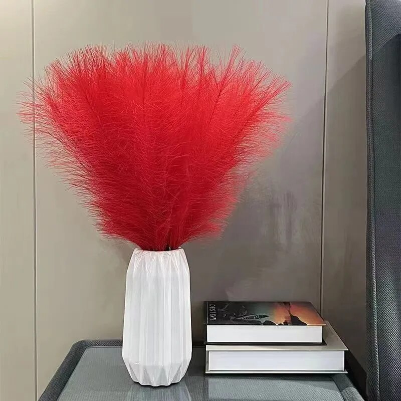 10 buah Pompous rumput buatan  - Pampas Grass Decor ulasan dan harga