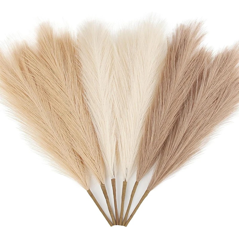 5/10 Buah 55CM Dekorasi Rumput - Pampas Grass Decor ulasan dan harga