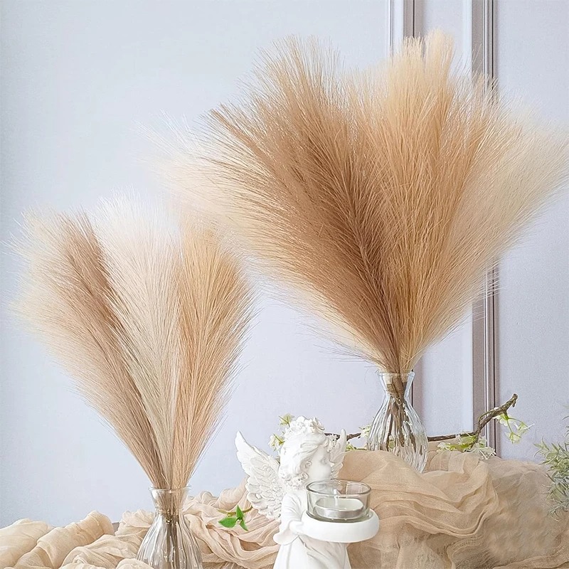 5/10 Buah 55CM Dekorasi Rumput - Pampas Grass Decor ulasan dan harga