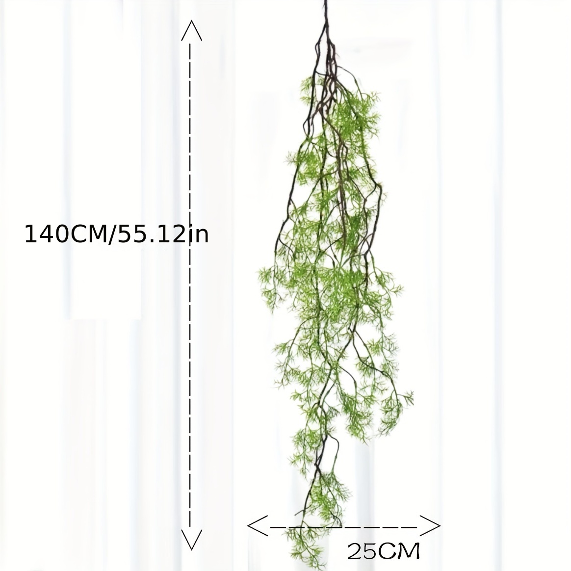 1 Buah, 140Cm Tanaman Rambat B - Rattan Plant Basket ulasan dan harga
