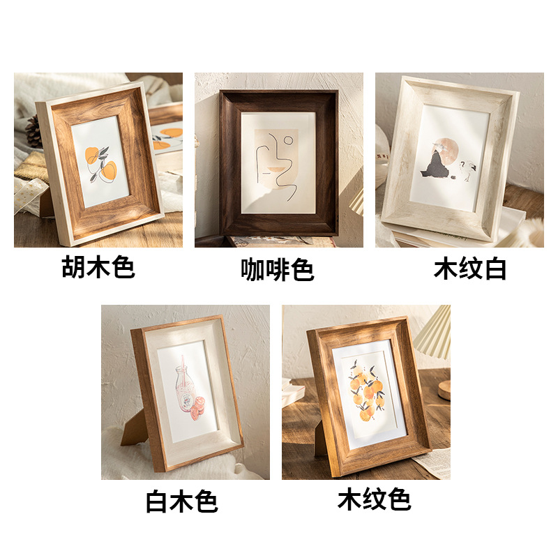 Bingkai Foto Persegi Minimalis - Bamboo Photo Frame ulasan dan harga