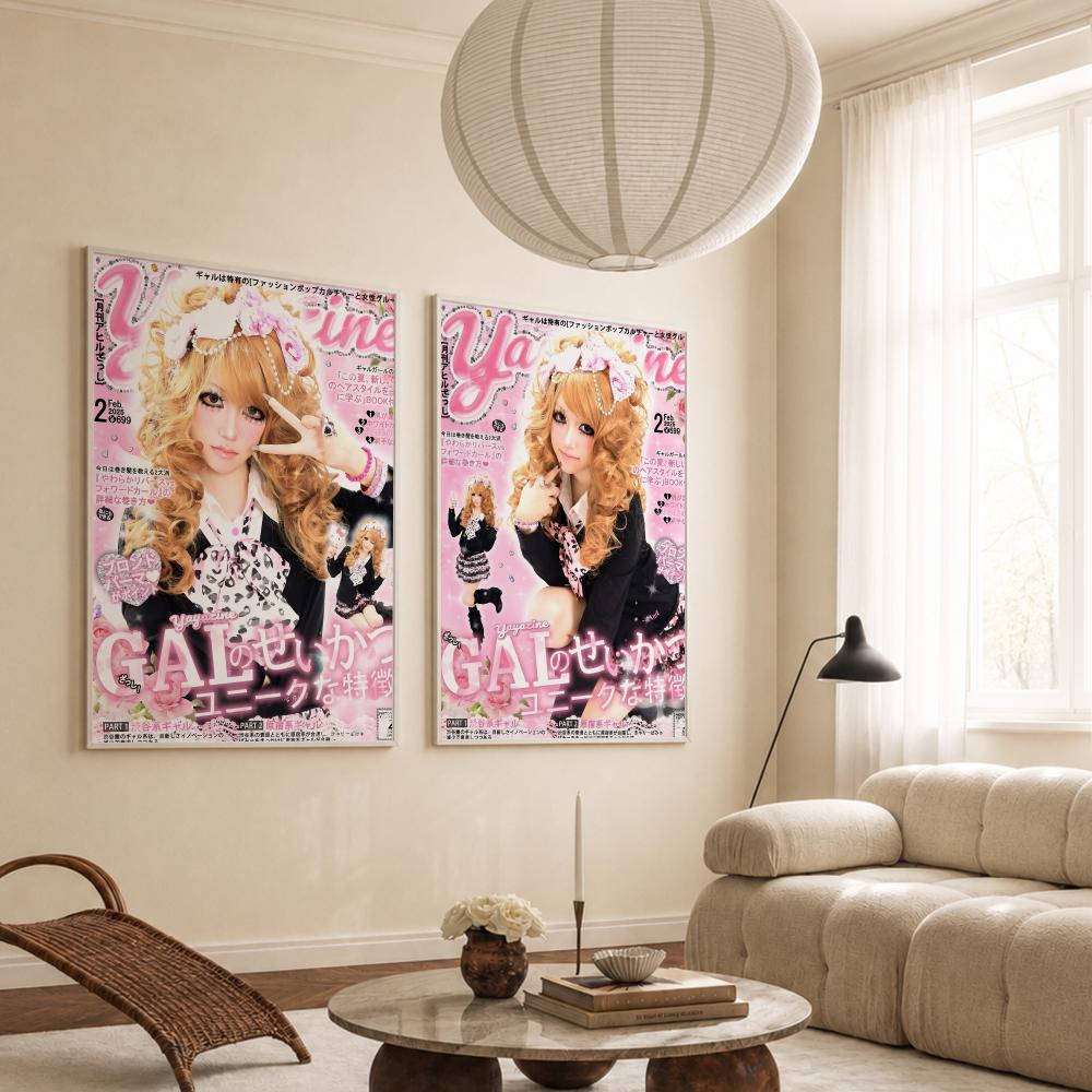 Majalah Fashion, Poster Telur  - Home Decor Magazine ulasan dan harga