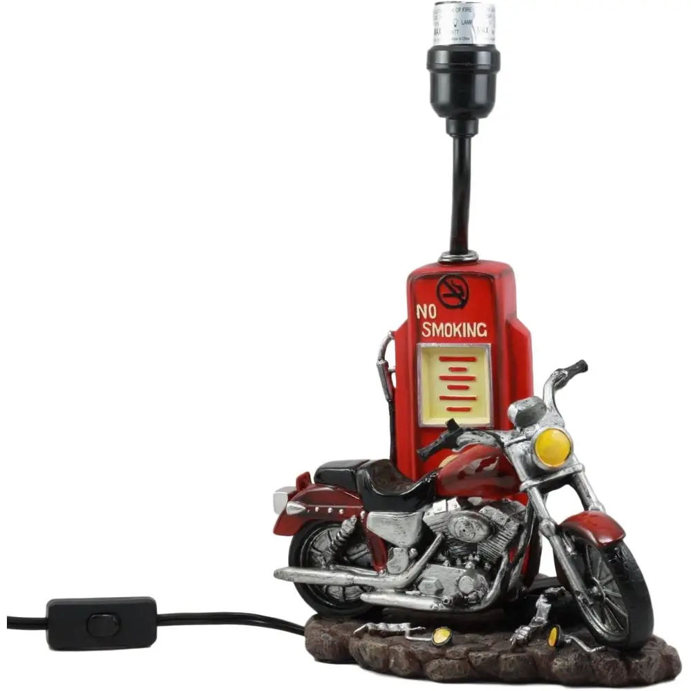 Lampu Meja Pompa Bensin Motor  - Home Decor Theme ulasan dan harga