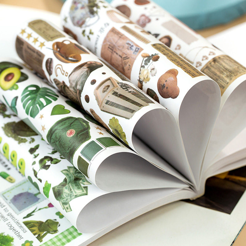 Yoofun 50 Lembar Buku Stiker M - Home Decor Magazine ulasan dan harga