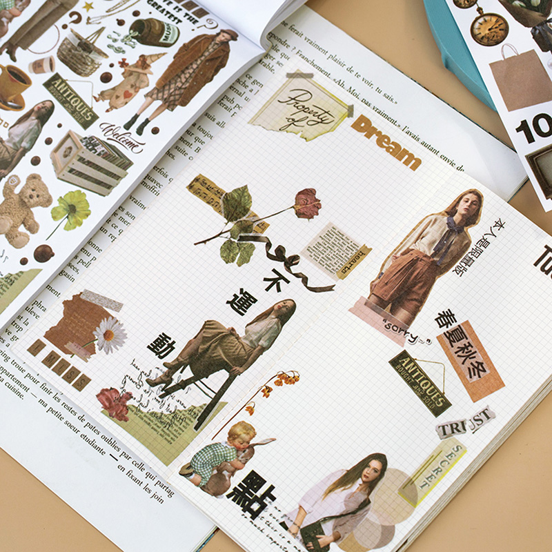 Yoofun 50 Lembar Buku Stiker M - Home Decor Magazine ulasan dan harga