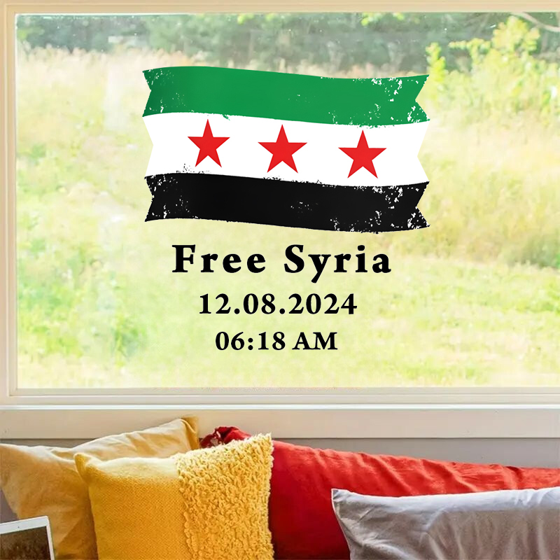 Bendera Suriah dengan Suriah B - Home Decor Indonesia ulasan dan harga