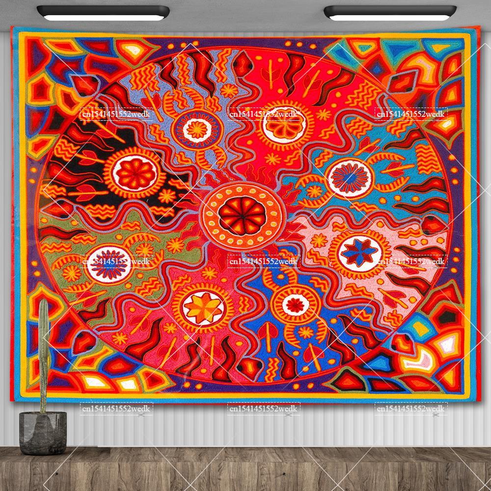 Meksiko Mayan Tribal seni perm - Home Decor Indonesia ulasan dan harga