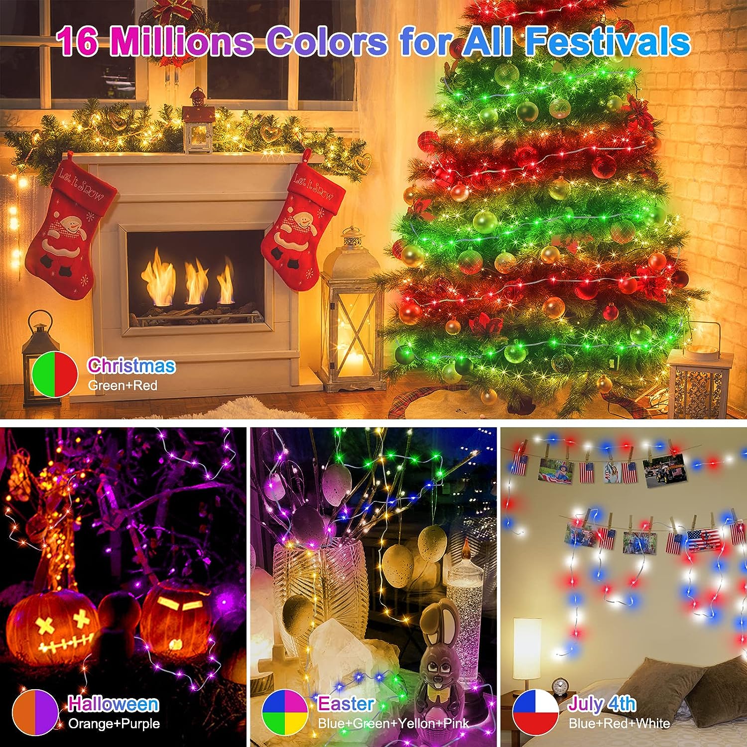 Lampu LED Dream Color WS2812B  - Home Decor Free App ulasan dan harga