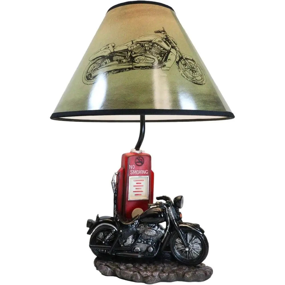 Lampu Meja Pompa Bensin Motor  - Home Decor Theme ulasan dan harga