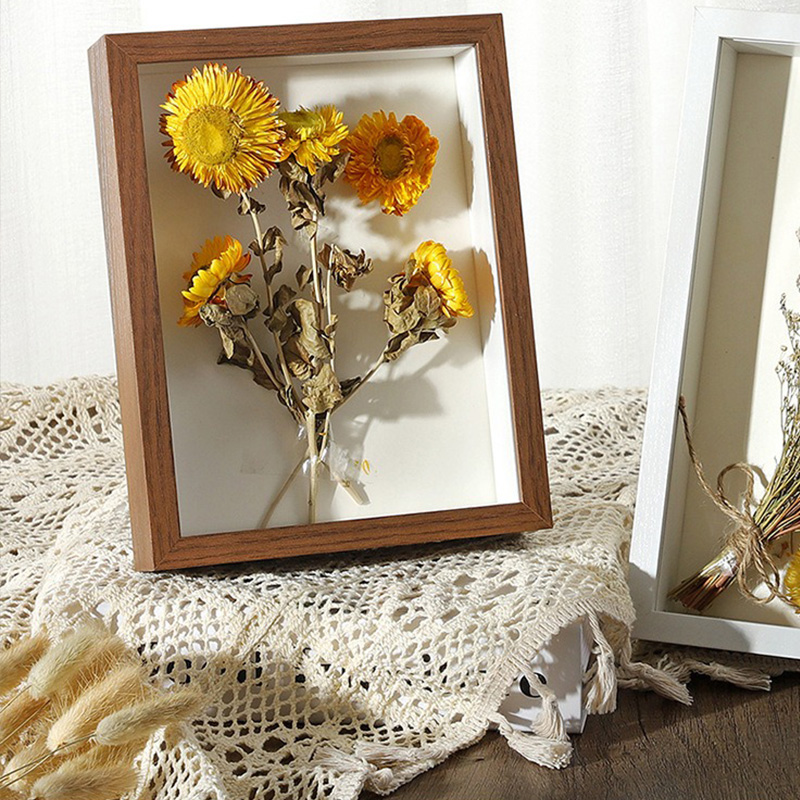 Bingkai Foto Kayu 3D Kedalaman - Bamboo Photo Frame ulasan dan harga