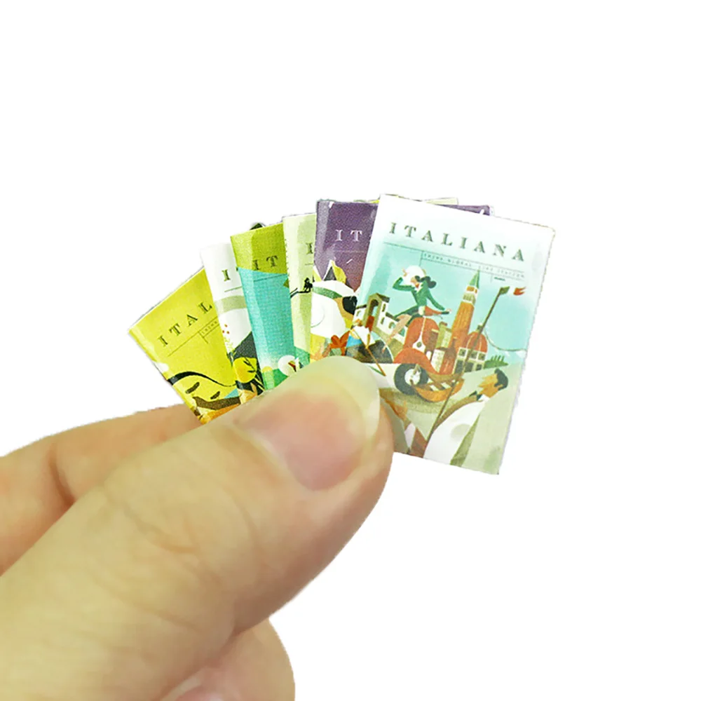 6 Buah 1/12 Aksesori Miniatur  - Home Decor Magazine ulasan dan harga